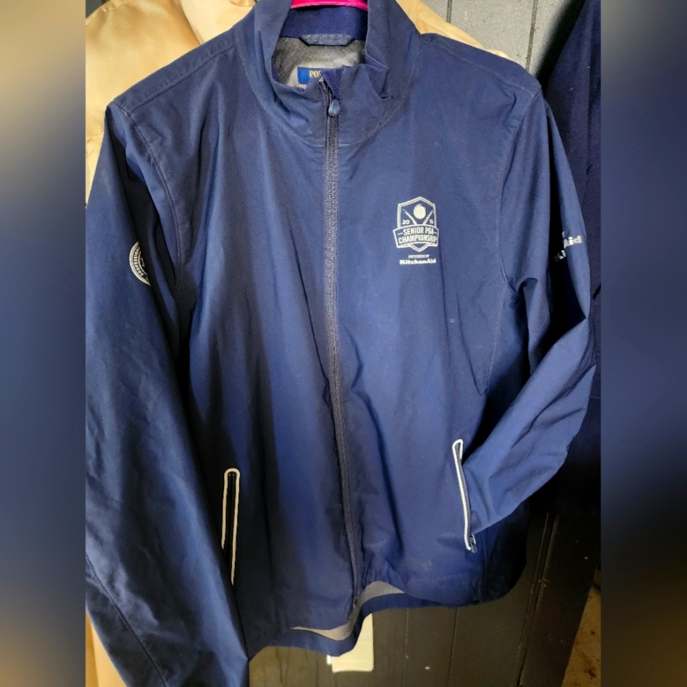 Ralph Lauren Polo 2016 Senior PGA Championship Navy Blue UniSex Jacket